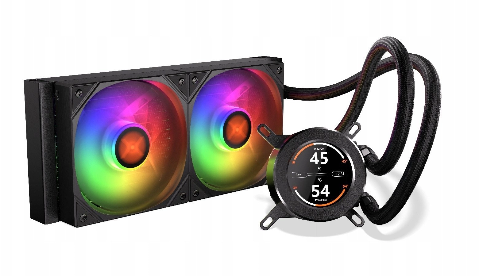 Krux HydroGlance 240 LCD  water cooling