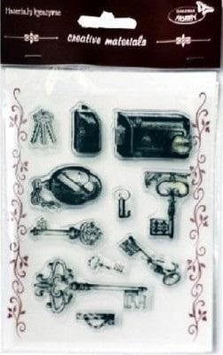 Creative stamps old padlocks and locks
