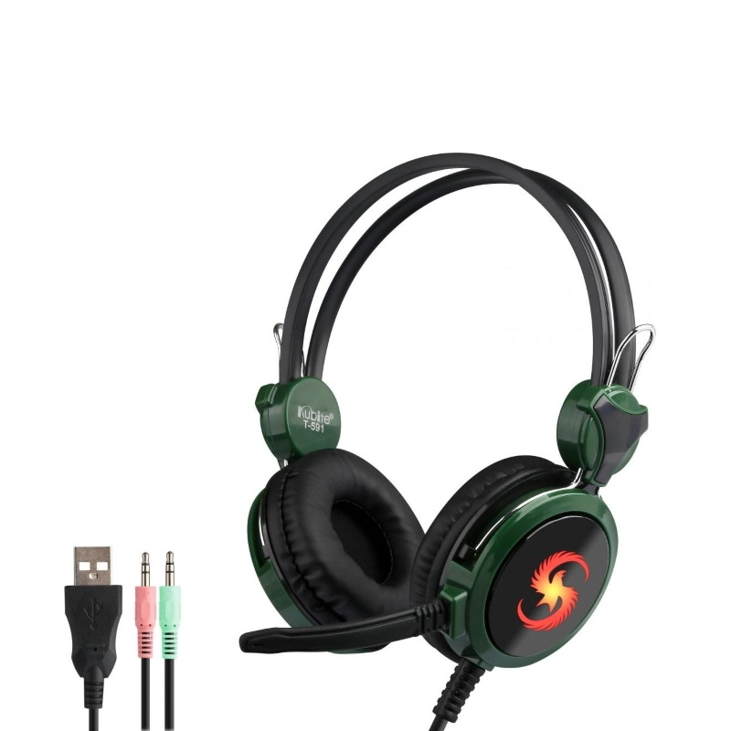 Kubite T-591 Gaming Headset 40mm drivers