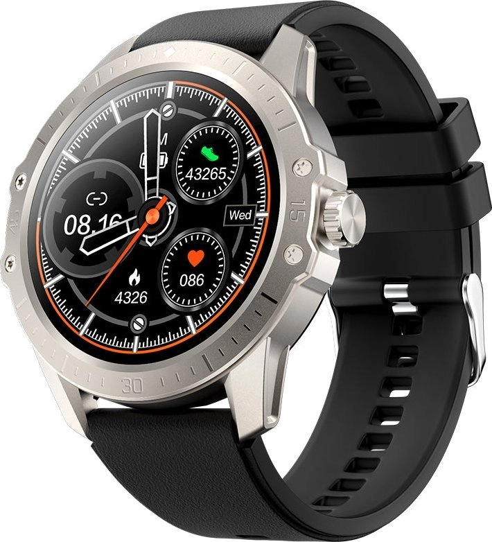 Kumi GW2 Smartwatch Black (KU-GW2/SR) KU-GW2/SR