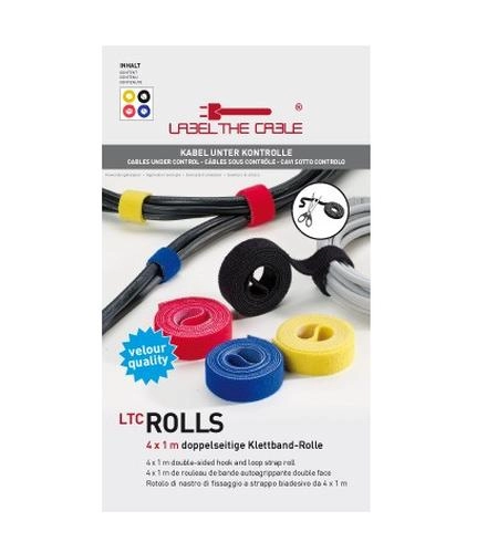 LABEL THE CABLE double-sided Velcro roll