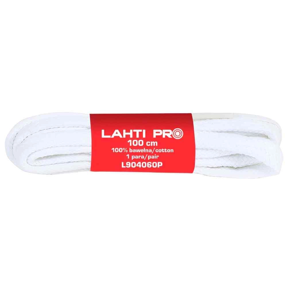 Kurpju šņores plak. 100cm 1pāris baltas
