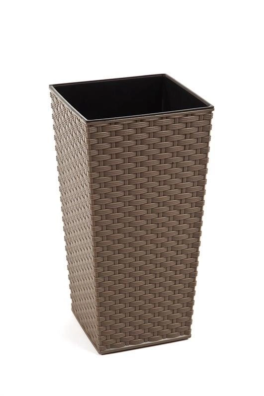 Puķu pods Finezja rattan 30x30x57cm  t
