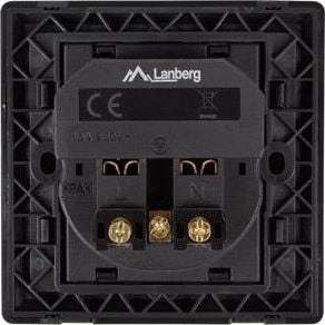 Lanberg Underwater Socket AC-WS01-USB2-E-B AC-WS01-USB2-E-B