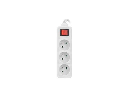 Lanberg Cable Power Strip 3X French