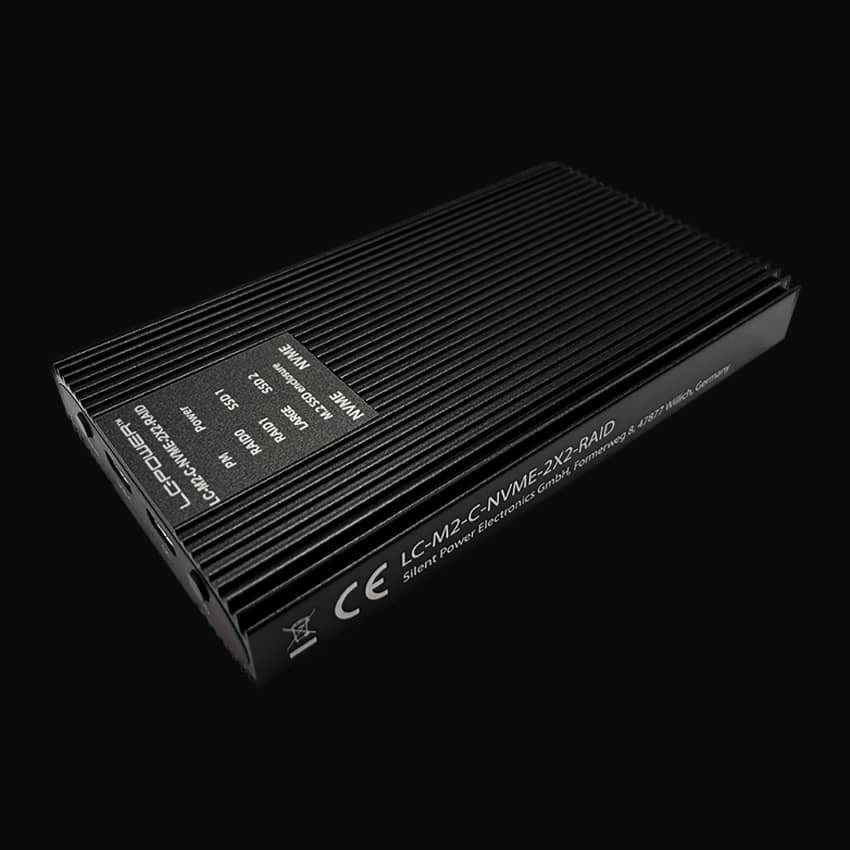 LC-Power LC-M2-C-NVME-2X2-RAID LC-M2-C-NVME-2X2-RAID 4262443280098
