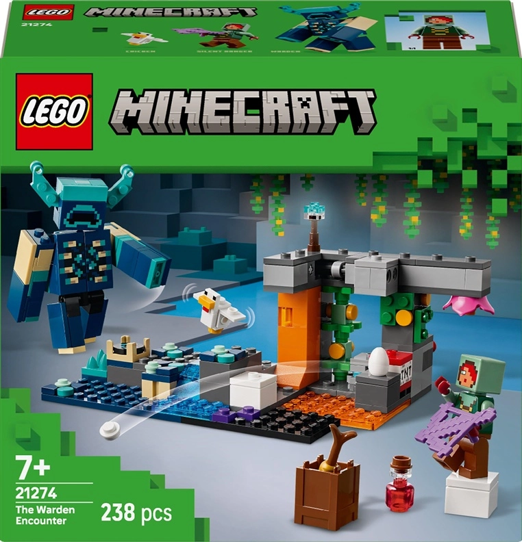 Minecraft Spotkanie ze strażnikiem (21274) 21274