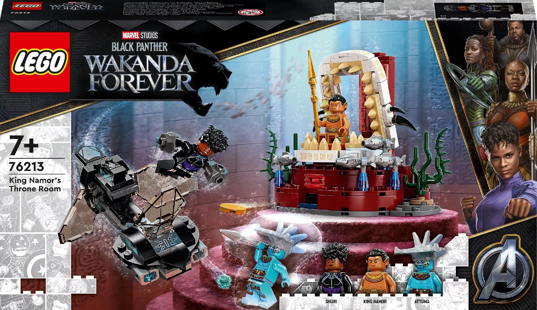 LEGO Marvel King Namor`s Throne Room