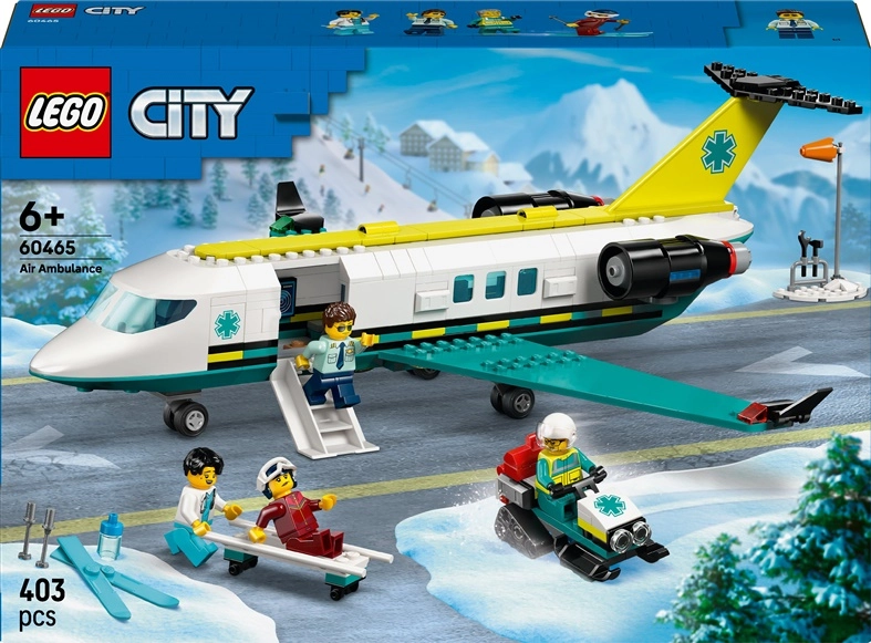 LEGO City Samolot pogotowia ratunkowego (60465)