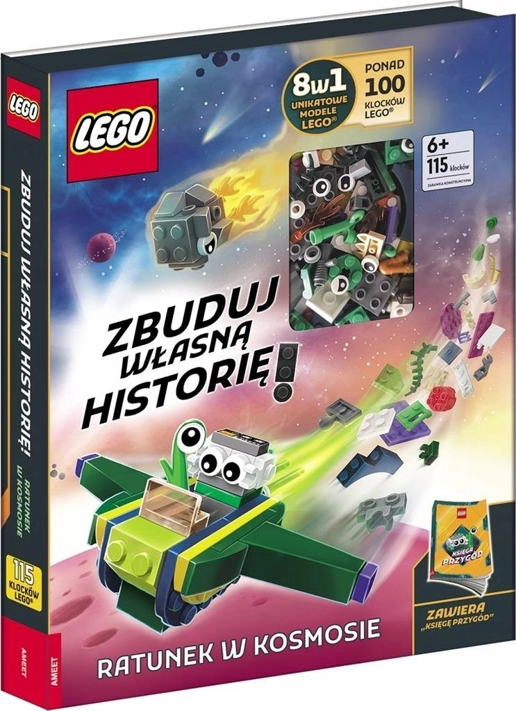 LEGO Books. Rescue in space. Build