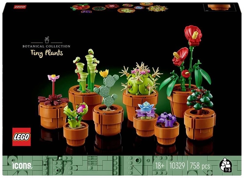 LEGO® Icons Miniatiūriniai augalai (10329) 10329