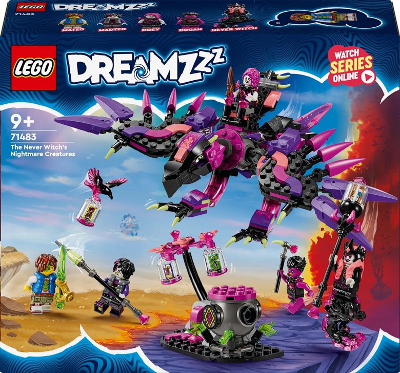 LEGO® DREAMZzz Niekados raganos košmarų būtybės