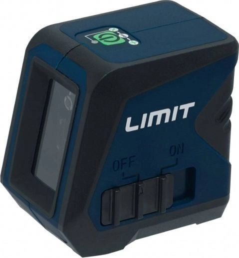 Limit laser cross level with green
