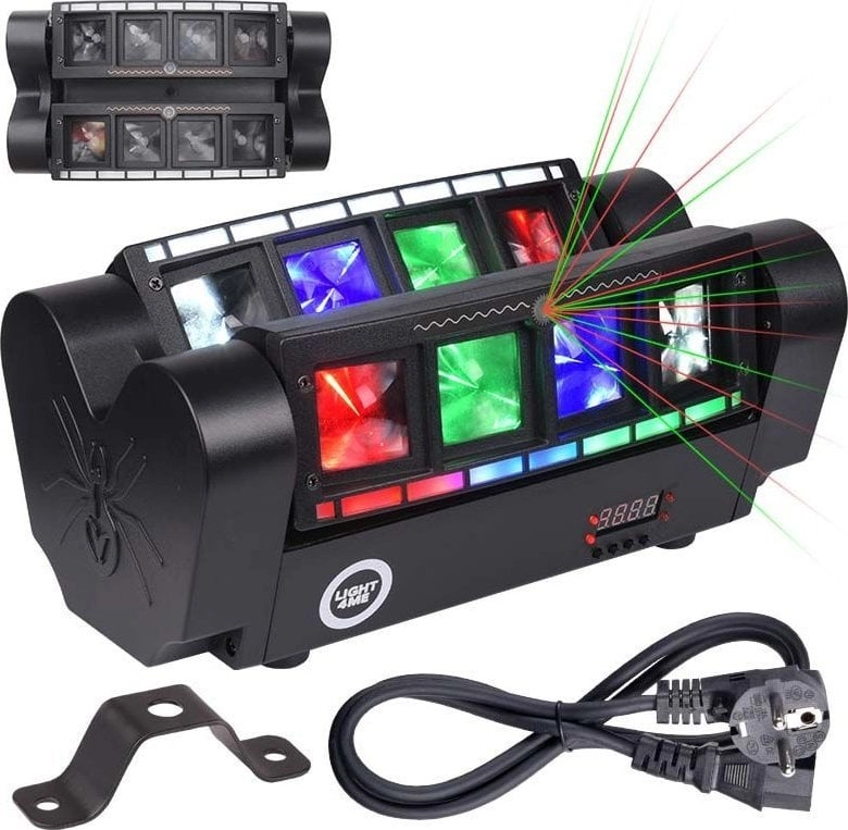 LIGHT4ME LIGHT4ME SPIDER STROBO LASER efekt