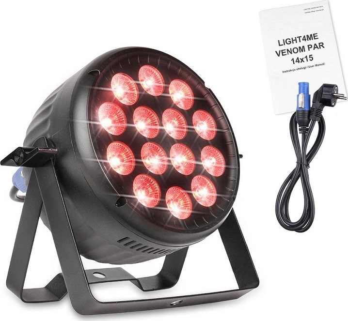 LIGHT4ME VENOM PAR 14X15 LED spotlight