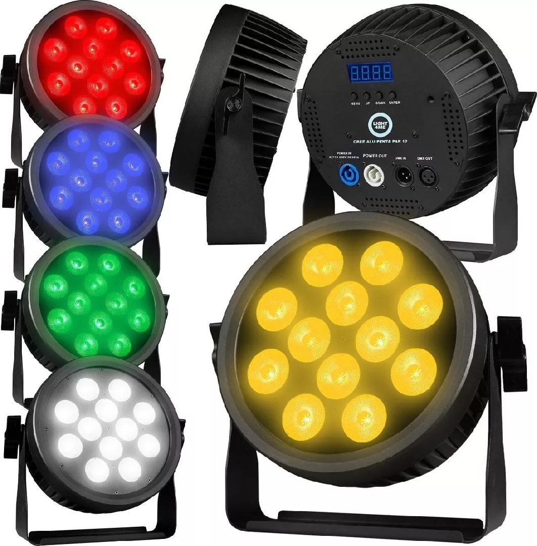 LIGHT4ME CREE ALU PENTA PAR 12