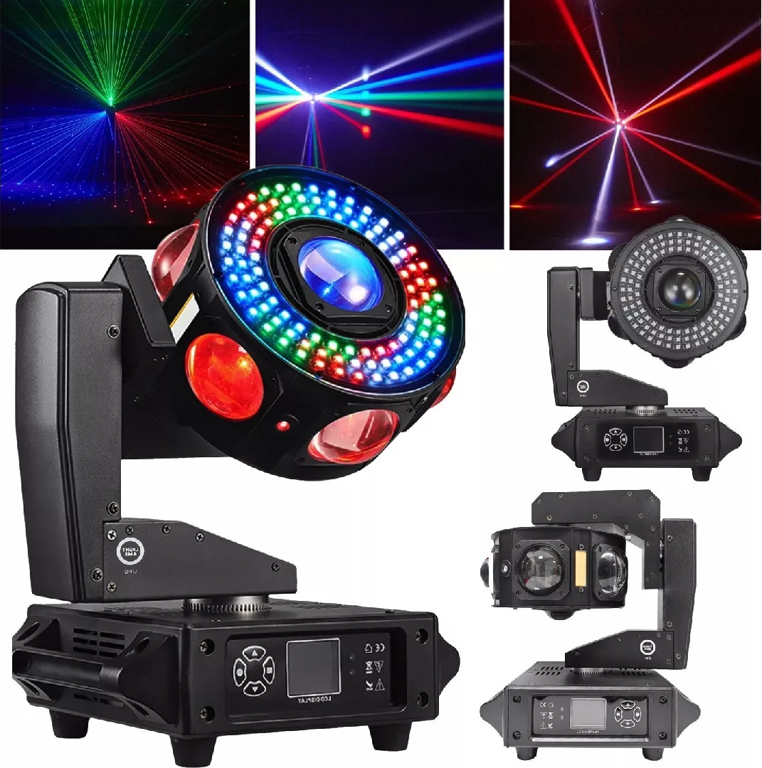LIGHT4ME UFO LED multi-effect 6in1 RGBW