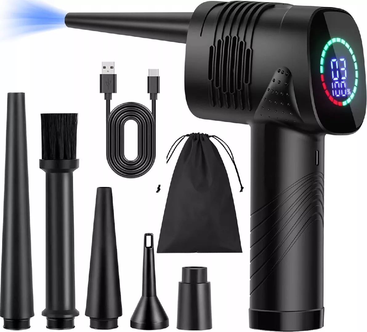 BRUSHLESS CAR BLOWER 3 SPEED LEVELS