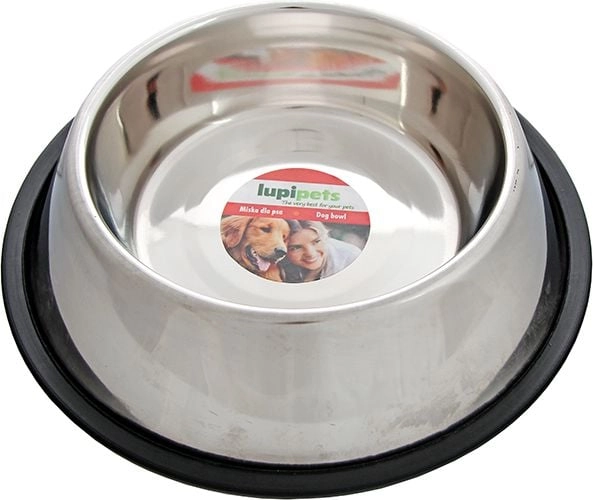 LUPI PETS MISKA METALOWA NA GUMIE