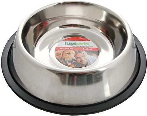 LUPI PETS MISKA METALOWA NA GUMIE