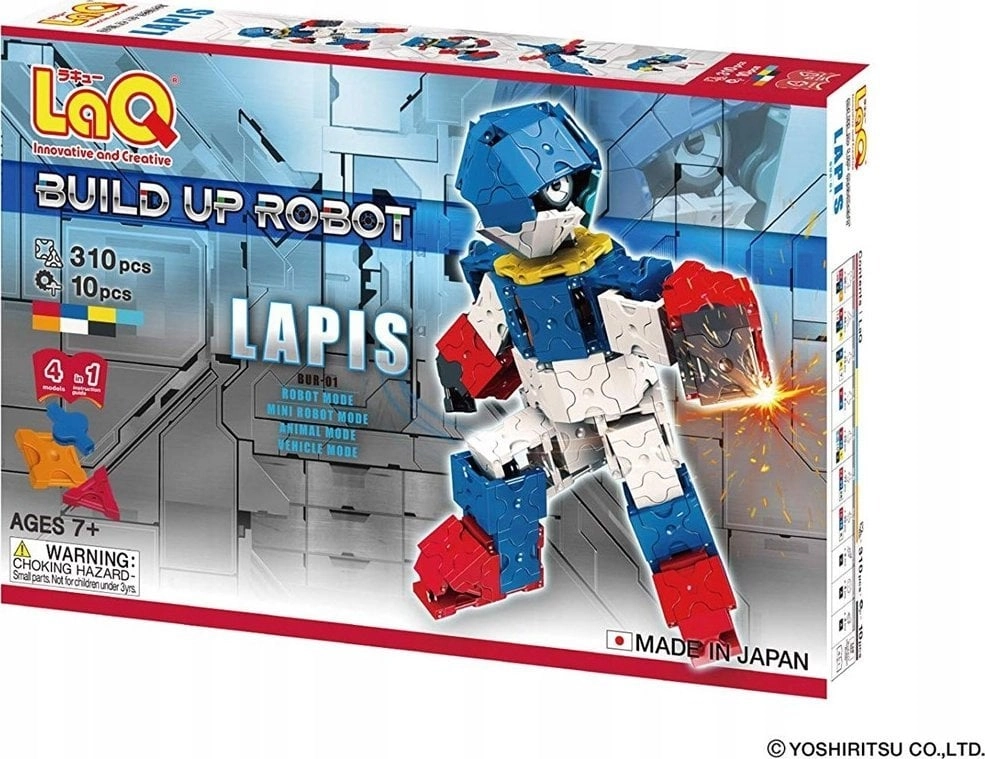 LaQ Japanese constructor Build Up Robot
