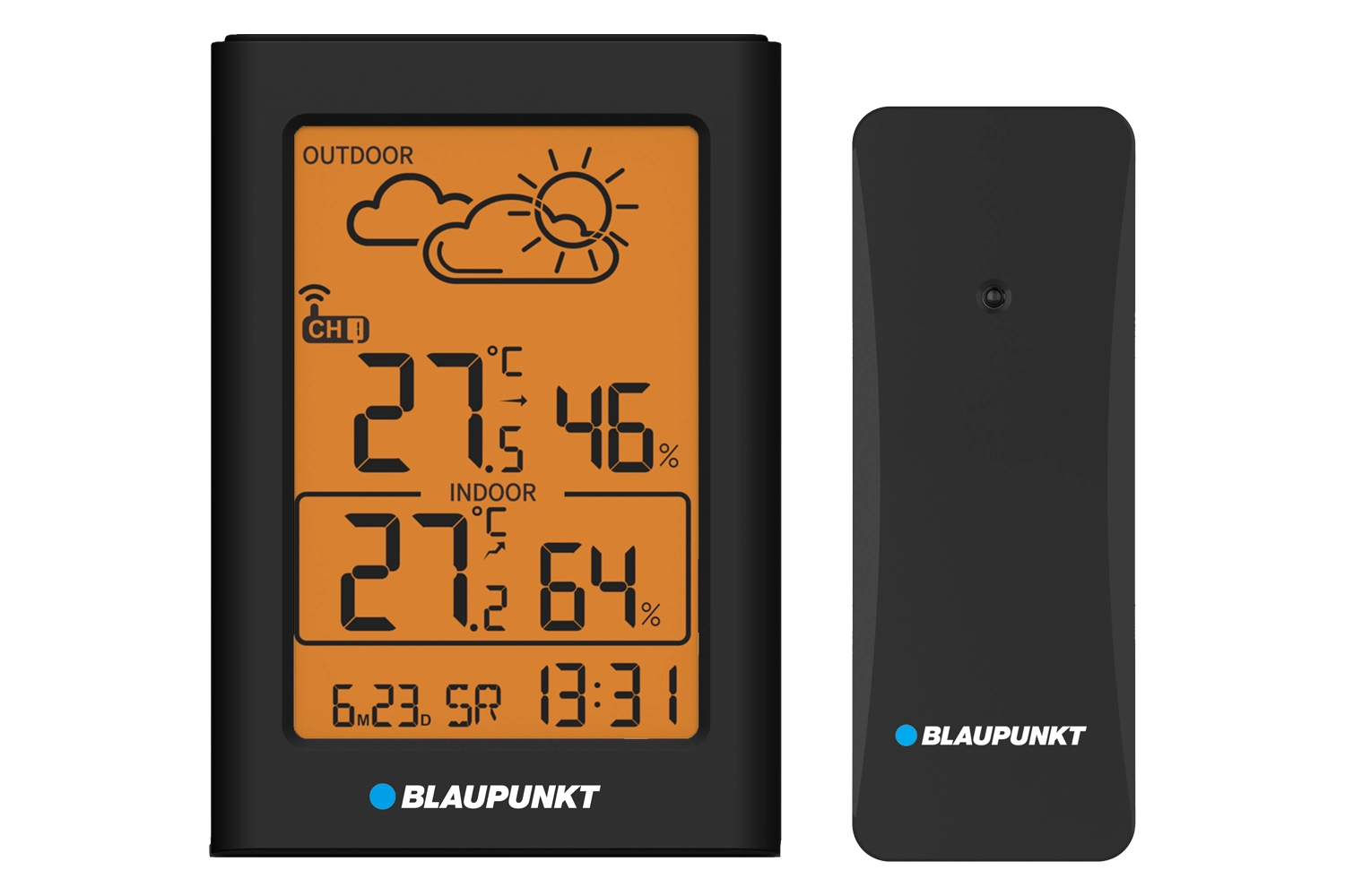 Weather station with external sensor Blaupunkt