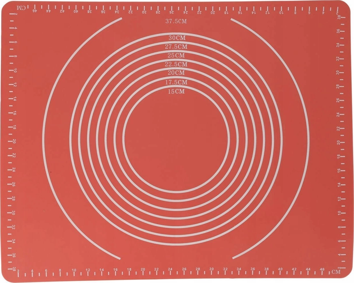 Silicone baking mat with scale 50