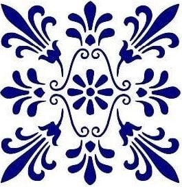 Washable ornament template A4 20x30cm 5902581167040