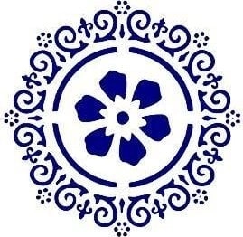 Washable ornament template 20x30cm 5902581167064