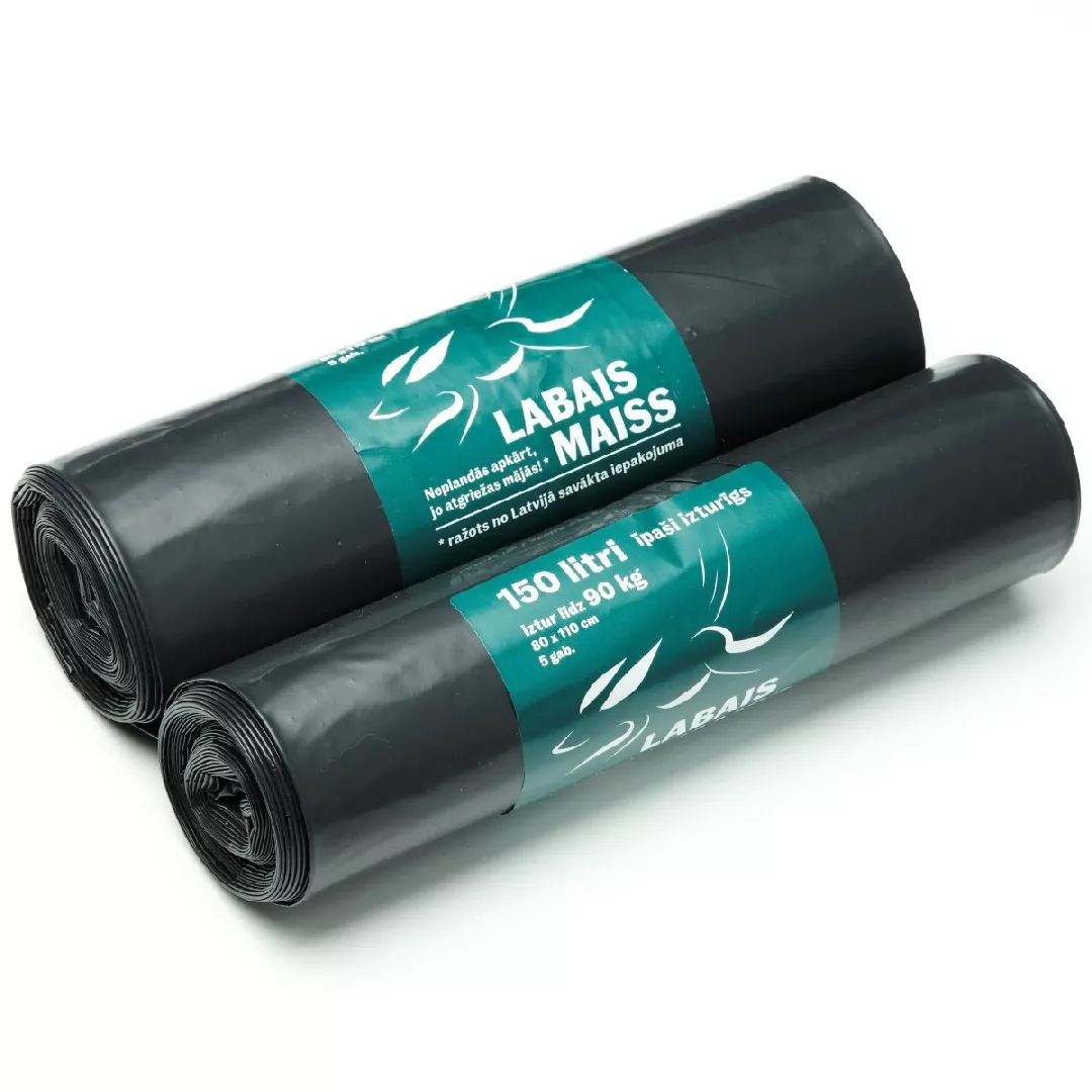 Atkritumu maisi īpaši izturīgi 150L 5gb