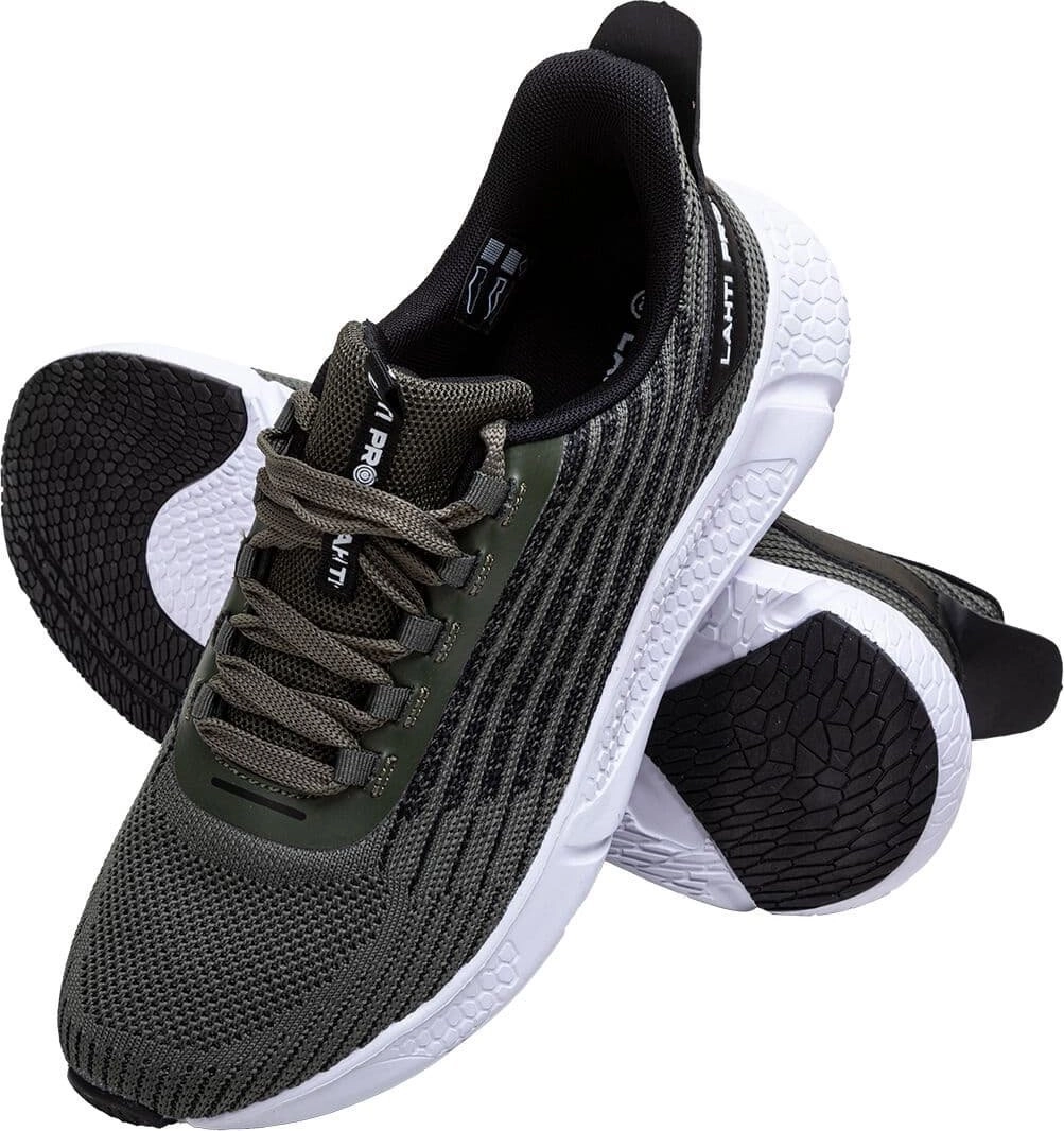 3D GREEN-BLACK KNIT SHOES  "42&quot