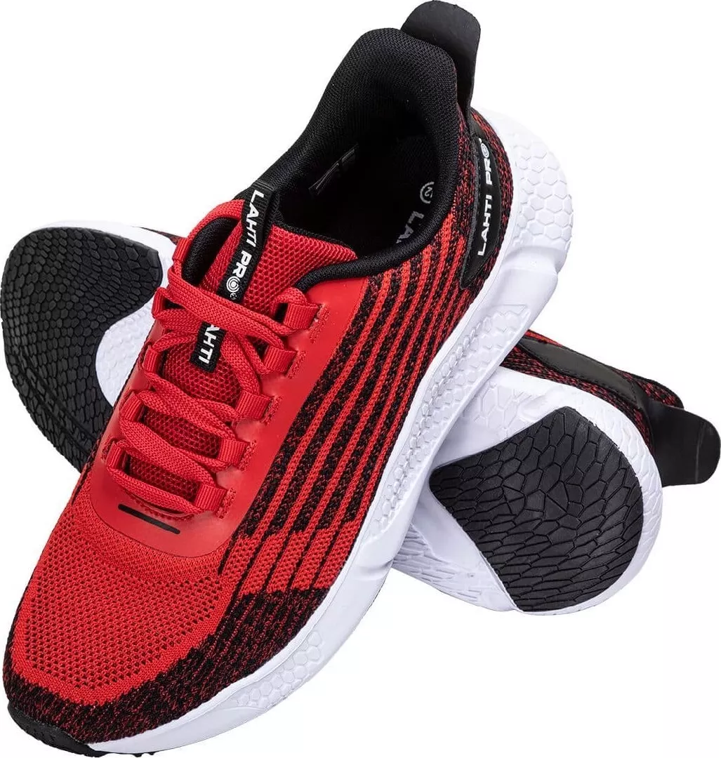 3D KNIT SHOES RED-BLACK  "42&quot