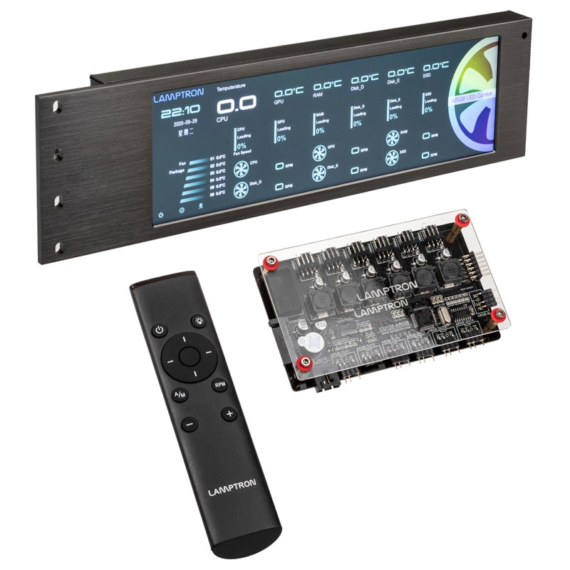 Lamptron CU135 Fan Controller + RGB
