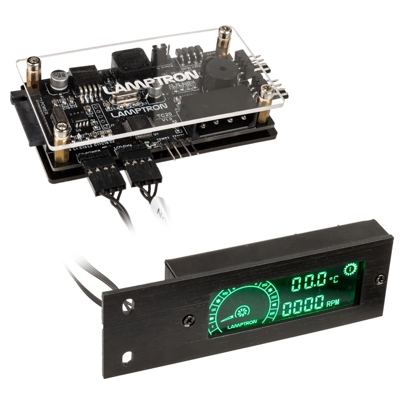 Lamptron Kontroler wentylatorów TC20 PCI RGB