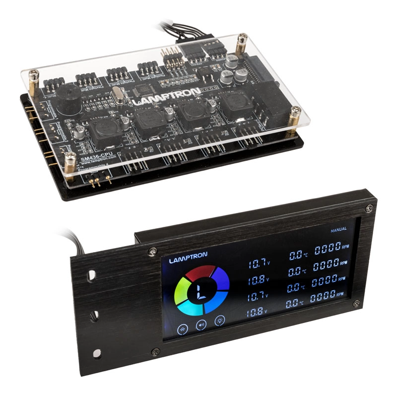 Lamptron SM436 PCI RGB Fan and