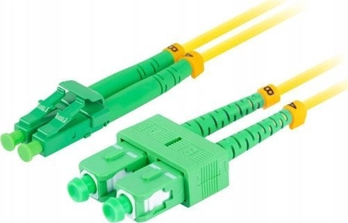 PATCHCORD SWIATLOWODOWY SM SC/APC-LC/APC DUPLEX 3