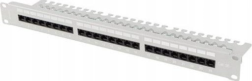 LANBERG 19" Patchpanel 1U 24-Port CAT