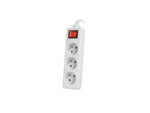 Lanberg PS1 power strip 3 sockets