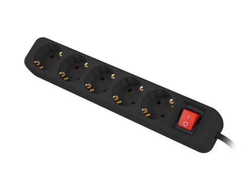 Lanberg PS1-05F power strip 5 sockets