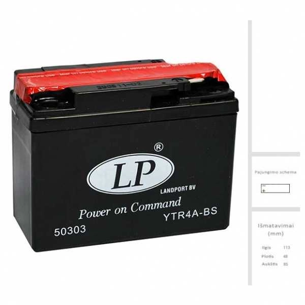Landport Akumuliatorius 2.3 Ah 45A