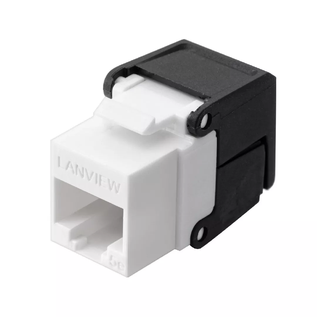 Lanview Cat5e Unshielded flip jack LVN128076