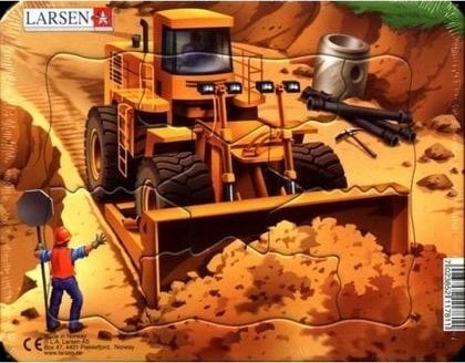 Larsen Układanka Konstrukcja Mini 7023852117811