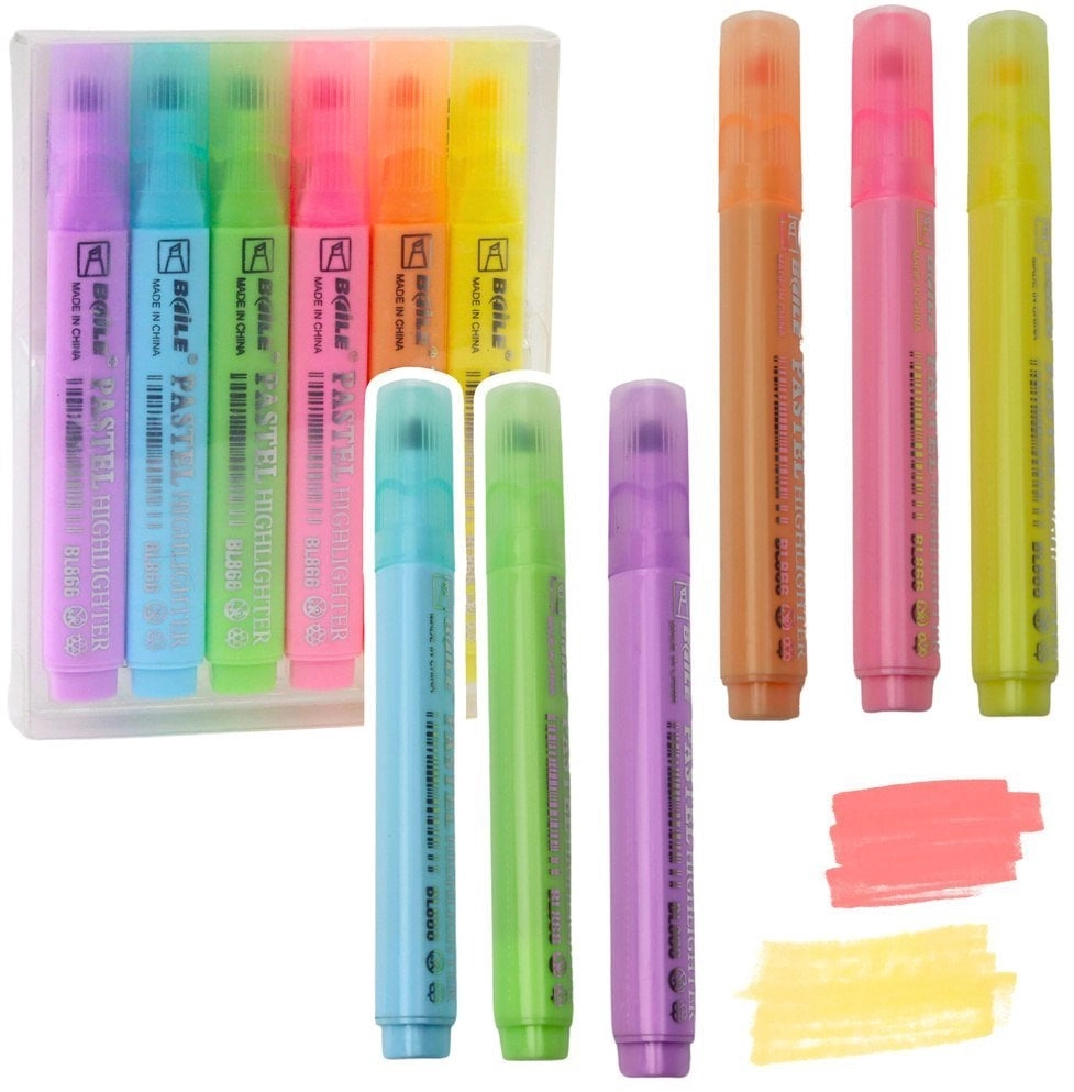 Set of highlighters for school  office