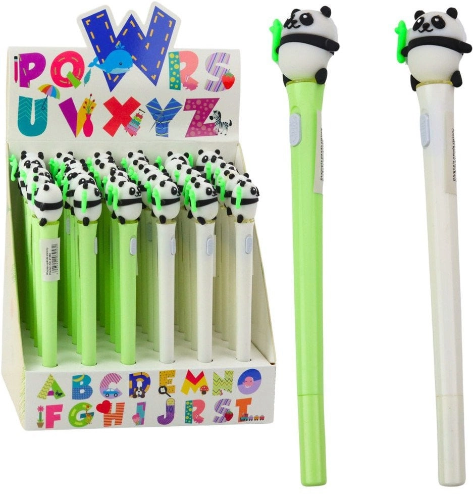Pen with Panda Glowing Blue Ink