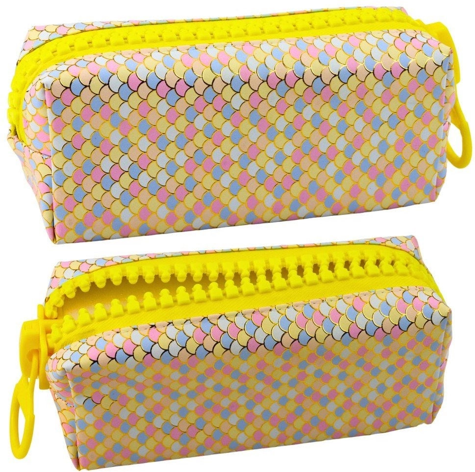 School Pencil Case Organizer with Mermaid