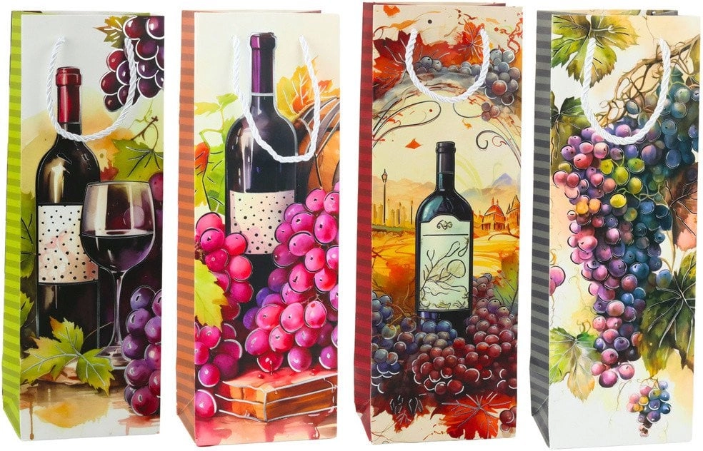 Gift Bag for Wine and Paper