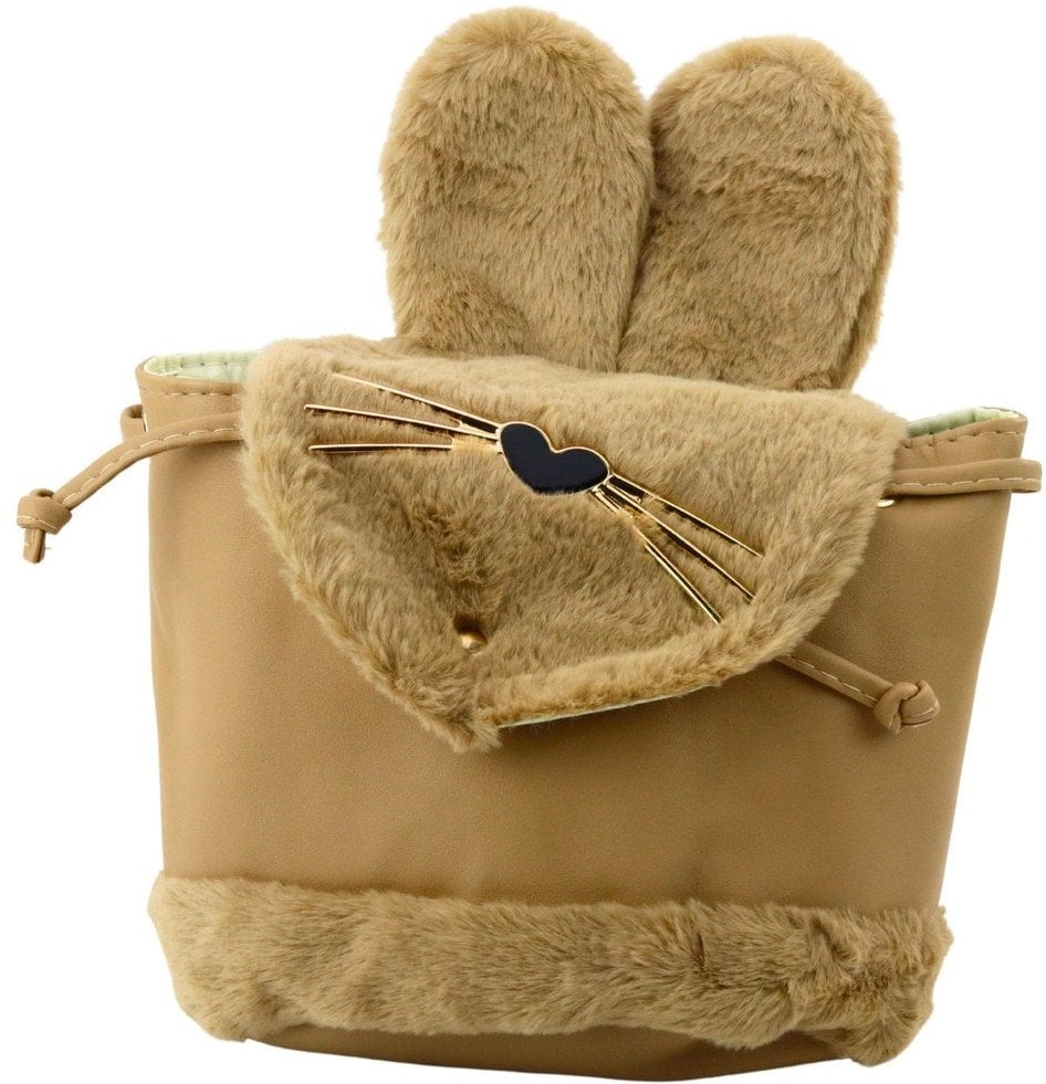 Children`s Backpack Plush Ears Adjustable Strap