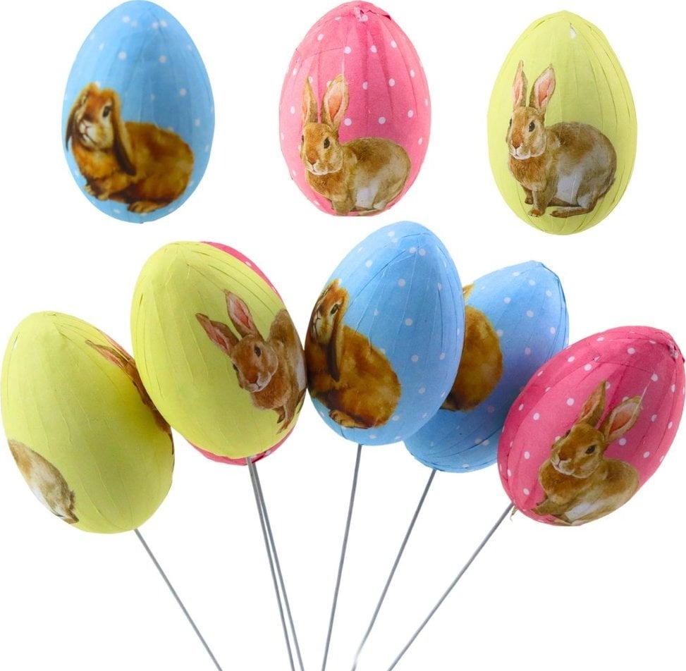 Easter Eggs on a Spike Wire