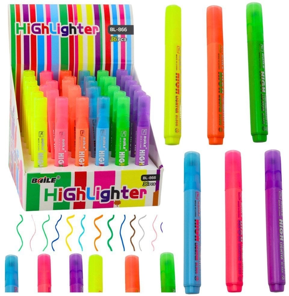 Highlighter Neon Pen For Notes  School