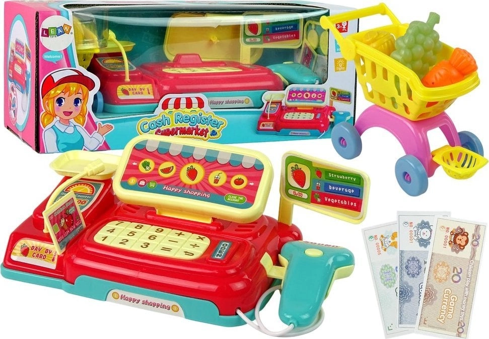 Shop cash register + accessories 12156
